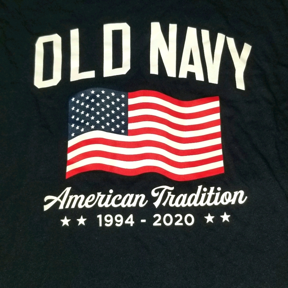 🇺🇸Old Navy 2020 American flag tshirt blue